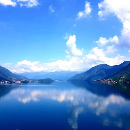 La Rondinella - Loft With Fantastic View On Lake Como Apartment Argegno Luaran gambar