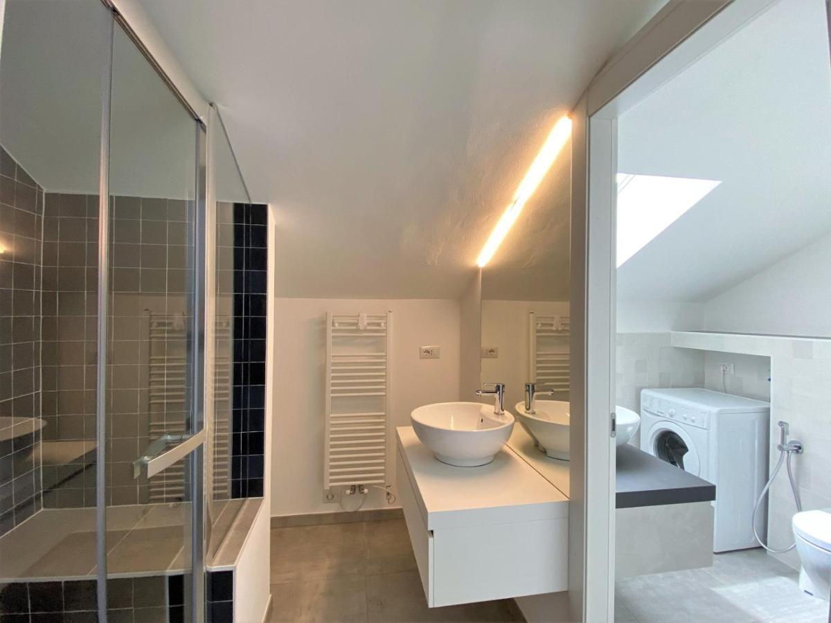 La Rondinella - Loft With Fantastic View On Lake Como Apartment Argegno Luaran gambar