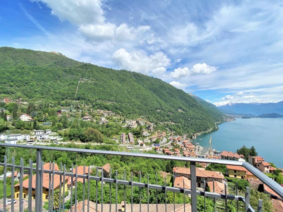 La Rondinella - Loft With Fantastic View On Lake Como Apartment Argegno Luaran gambar