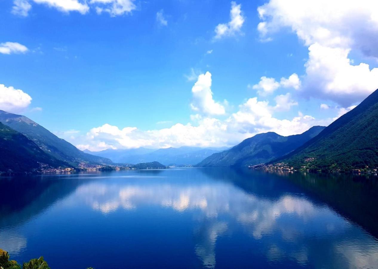 La Rondinella - Loft With Fantastic View On Lake Como Apartment Argegno Luaran gambar
