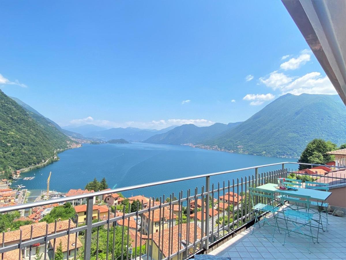 La Rondinella - Loft With Fantastic View On Lake Como Apartment Argegno Luaran gambar
